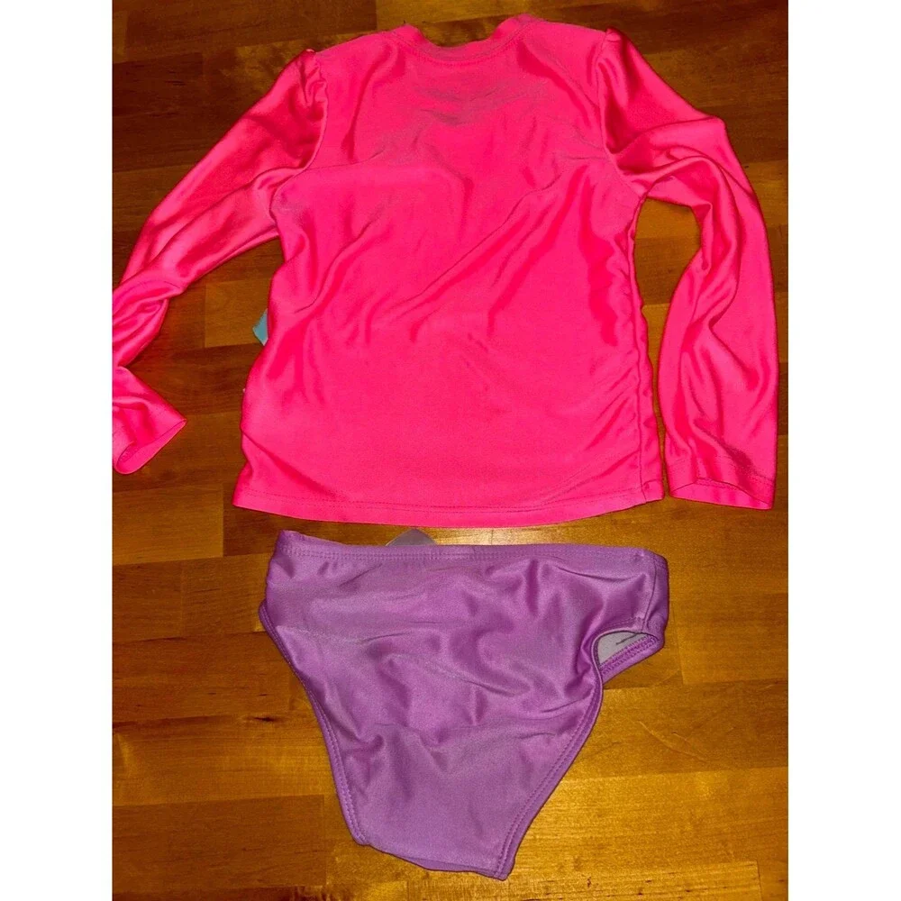 Toddler Girls Cat and Jack Unicorn Swimsuit Size 3T